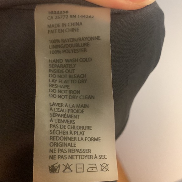 Never worn/perfect condition Dex S/M Long-Sleeved Navy Dress - Picture 5 of 5